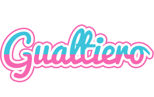 Gualtiero woman logo