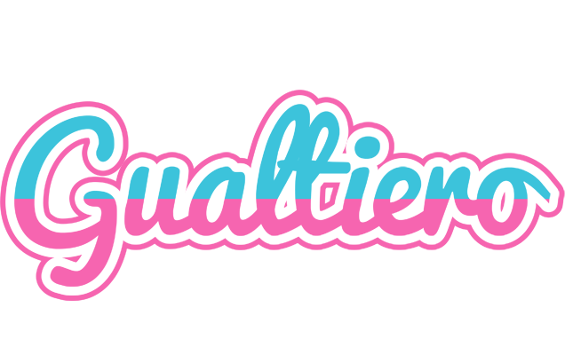 Gualtiero woman logo