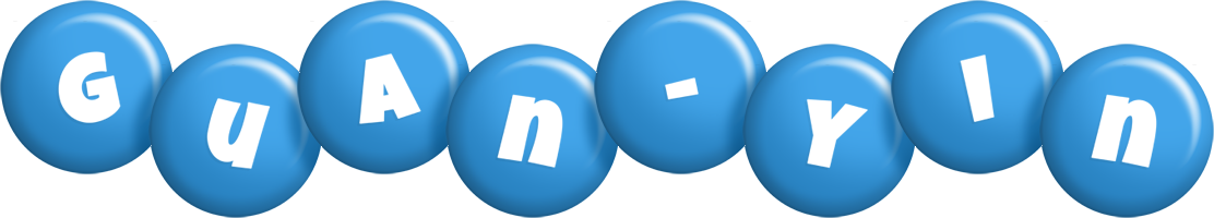 Guan-Yin candy-blue logo