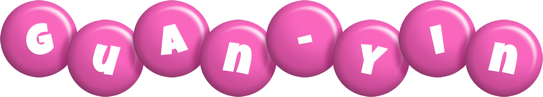 Guan-Yin candy-pink logo
