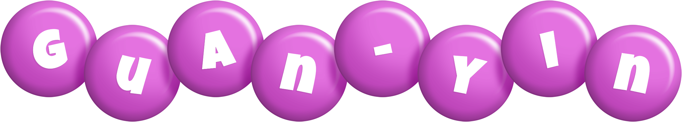 Guan-Yin candy-purple logo