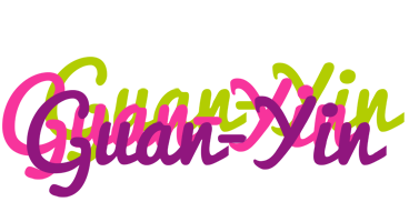 Guan-Yin flowers logo