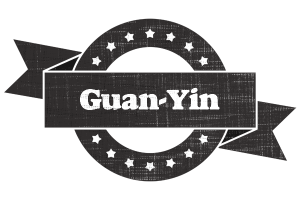 Guan-Yin grunge logo