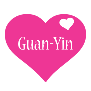 Guan-Yin love-heart logo