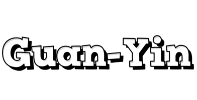 Guan-Yin snowing logo