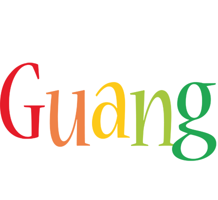 Guang birthday logo