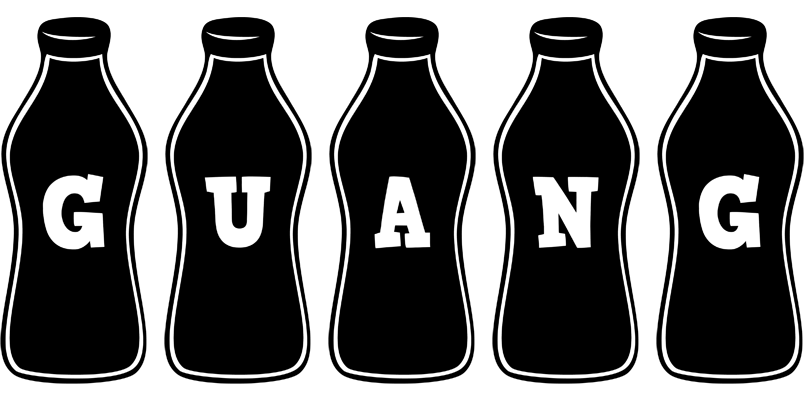 Guang bottle logo