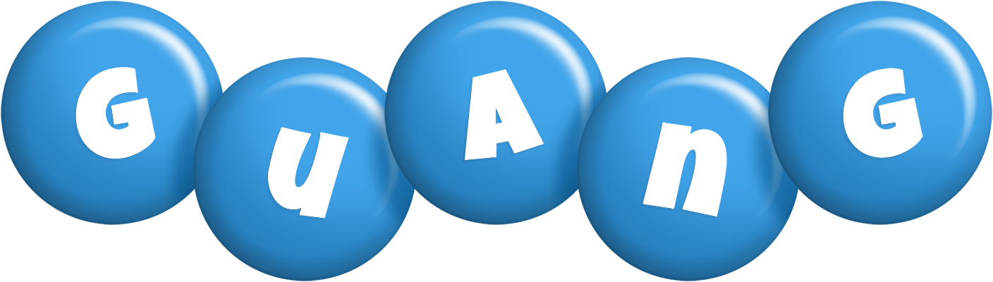 Guang candy-blue logo