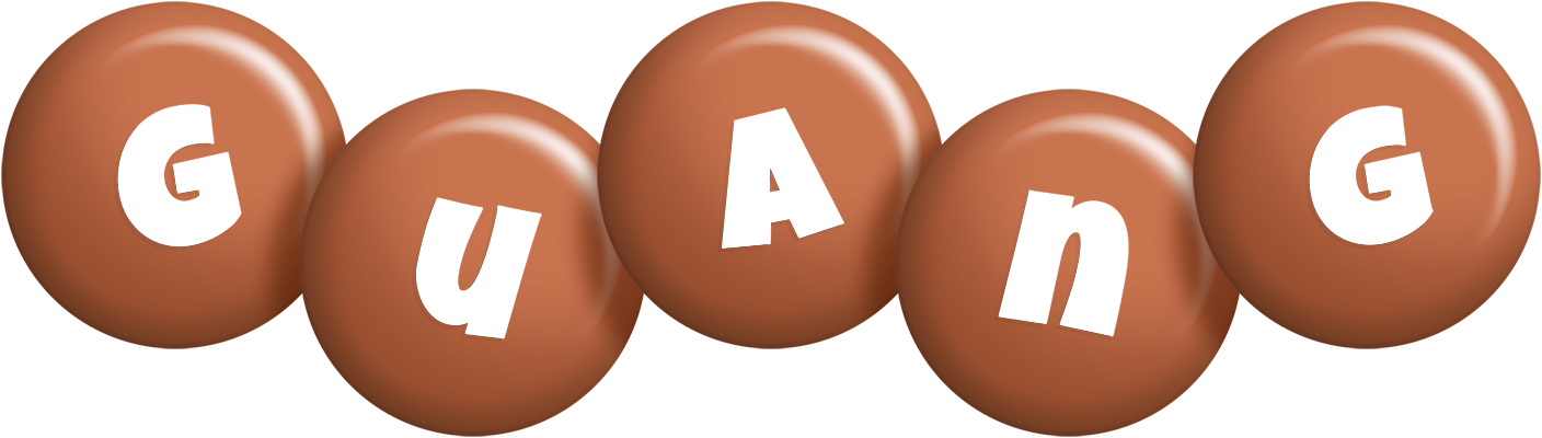Guang candy-brown logo
