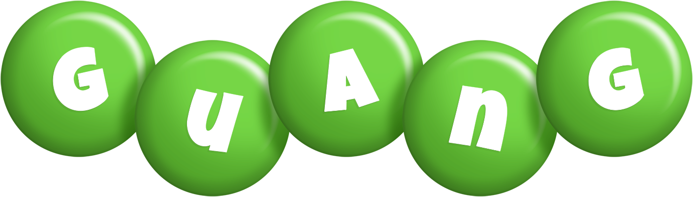 Guang candy-green logo
