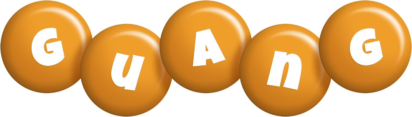 Guang candy-orange logo