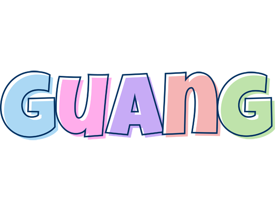 Guang pastel logo
