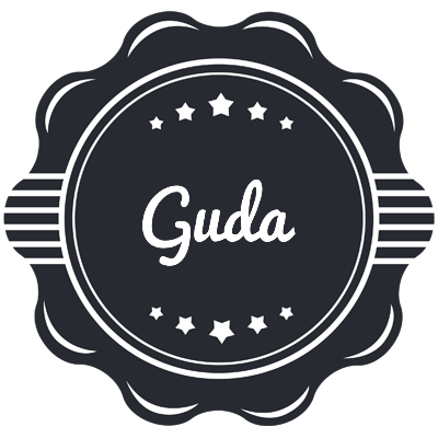 Guda badge logo