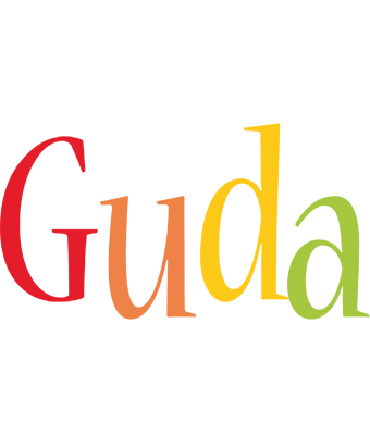 Guda birthday logo