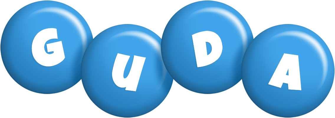 Guda candy-blue logo