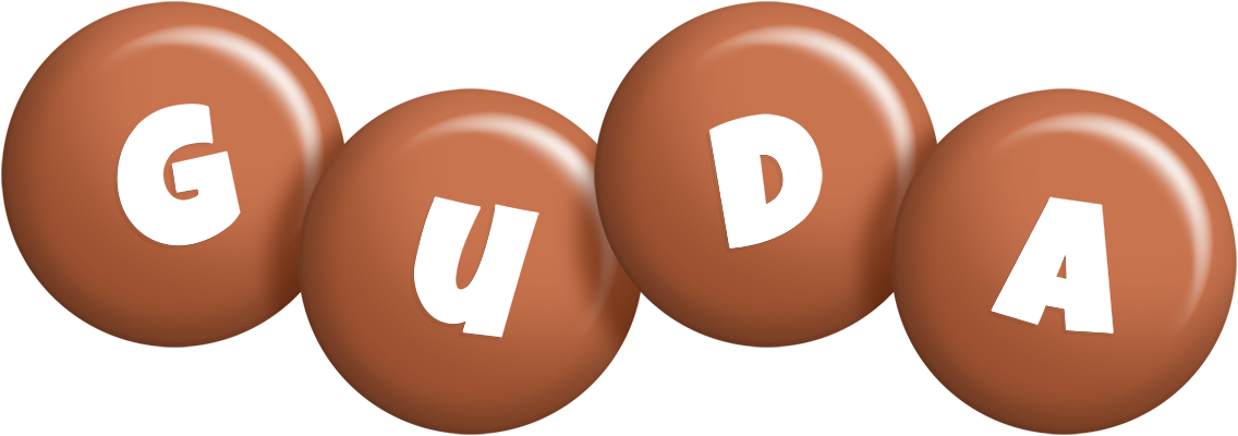 Guda candy-brown logo