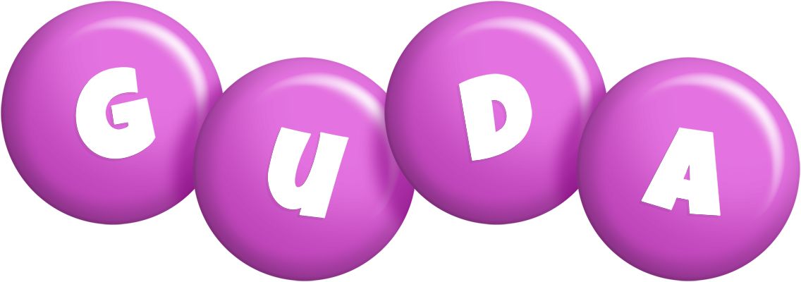 Guda candy-purple logo