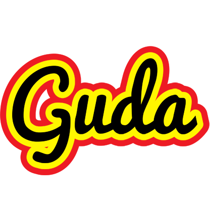 Guda flaming logo