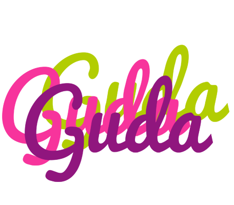 Guda flowers logo