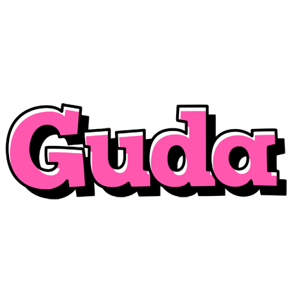 Guda girlish logo