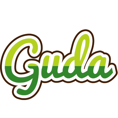 Guda golfing logo