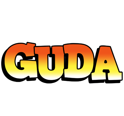 Guda sunset logo