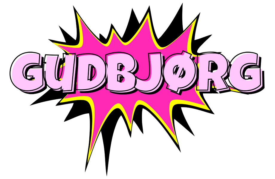 Gudbjørg badabing logo
