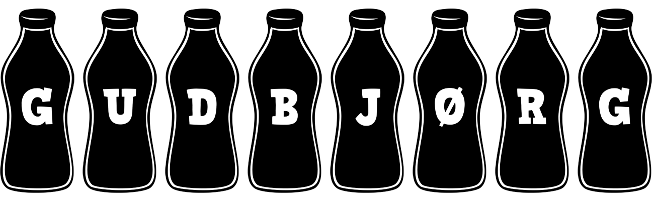 Gudbjørg bottle logo