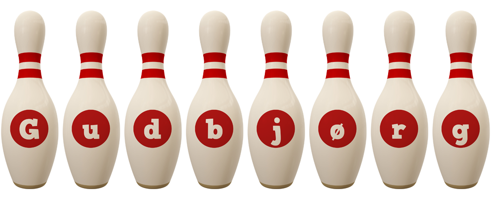Gudbjørg bowling-pin logo