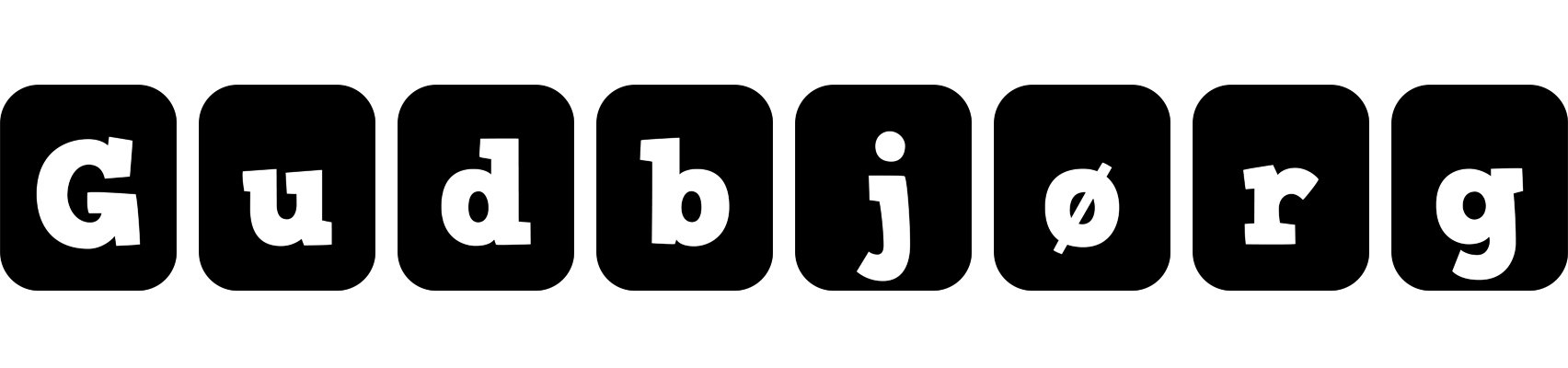 Gudbjørg box logo