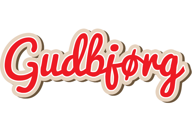 Gudbjørg chocolate logo