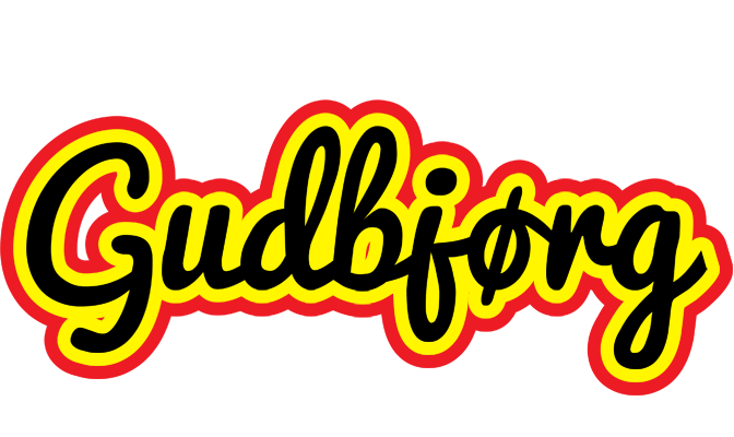 Gudbjørg flaming logo