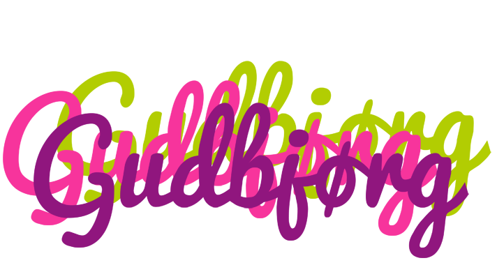 Gudbjørg flowers logo