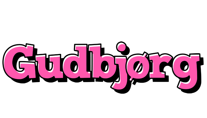 Gudbjørg girlish logo