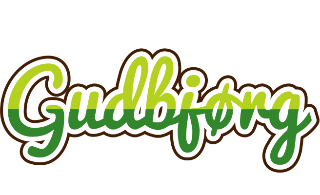 Gudbjørg golfing logo