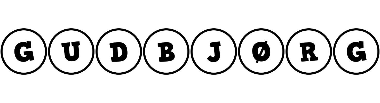 Gudbjørg handy logo