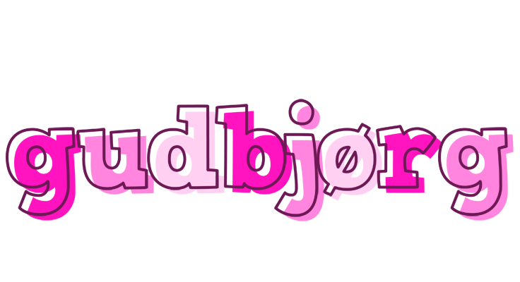 Gudbjørg hello logo