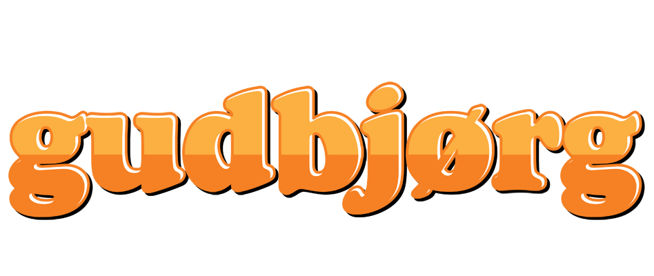 Gudbjørg orange logo