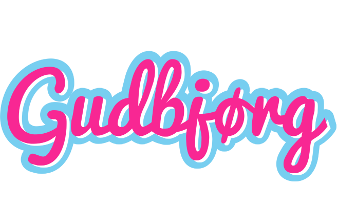 Gudbjørg popstar logo