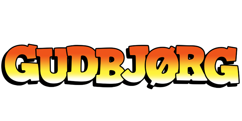 Gudbjørg sunset logo