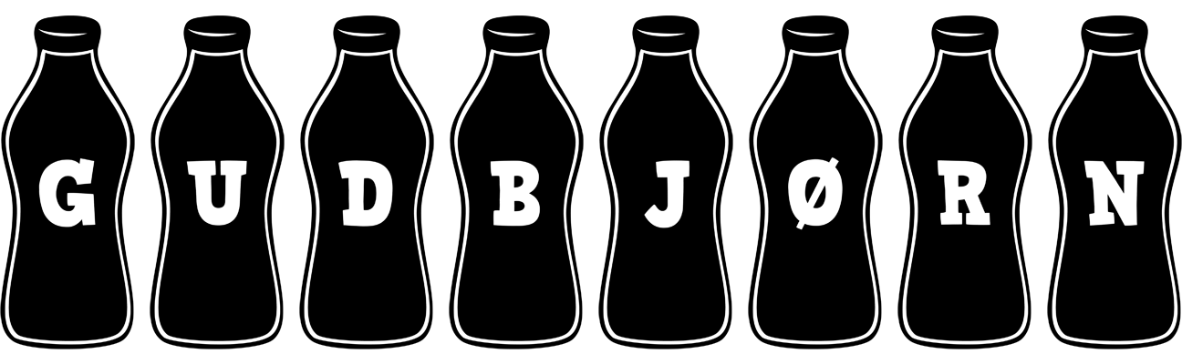 Gudbjørn bottle logo
