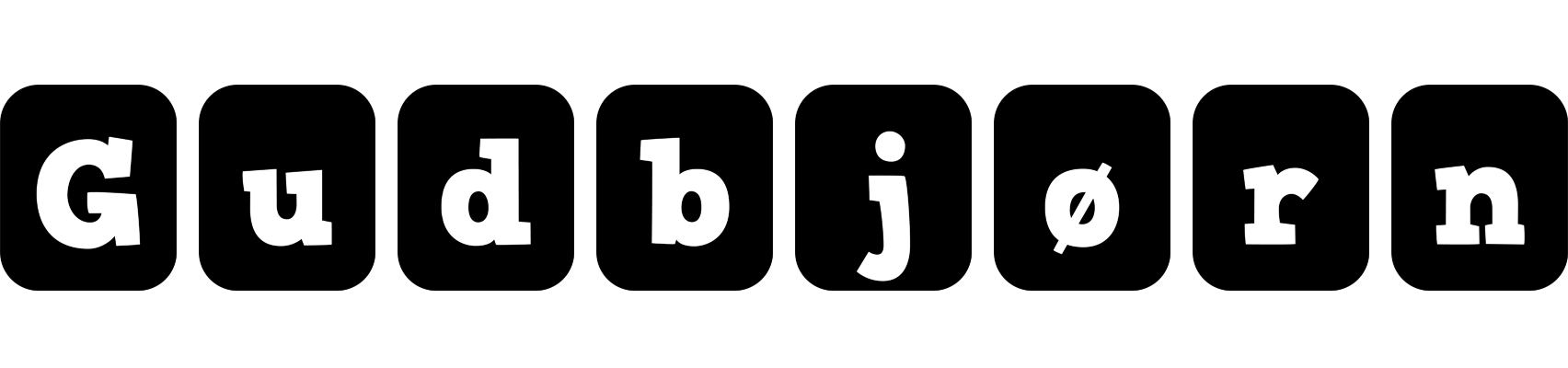 Gudbjørn box logo
