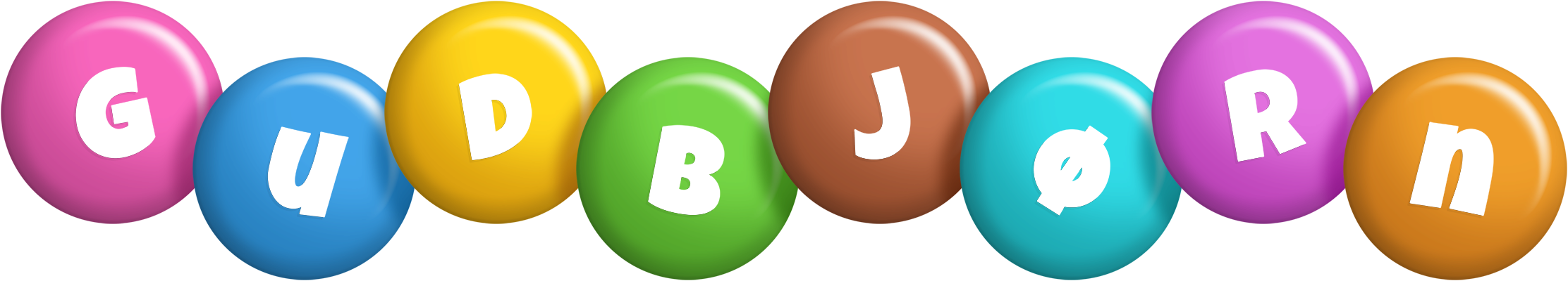 Gudbjørn candy logo