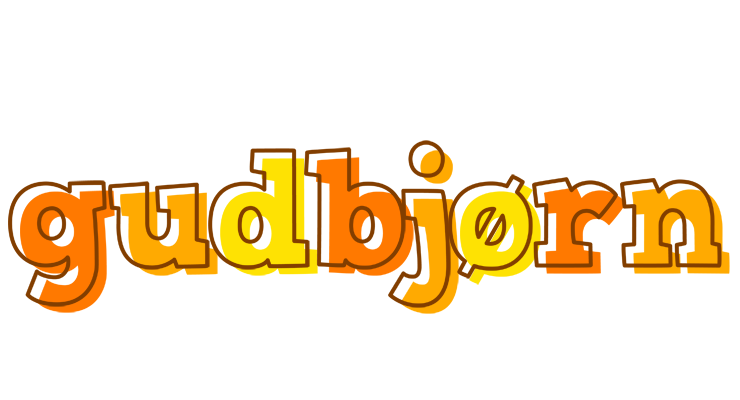 Gudbjørn desert logo