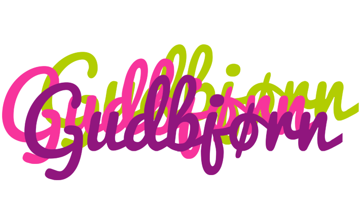 Gudbjørn flowers logo