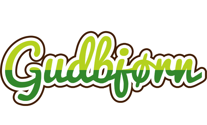 Gudbjørn golfing logo