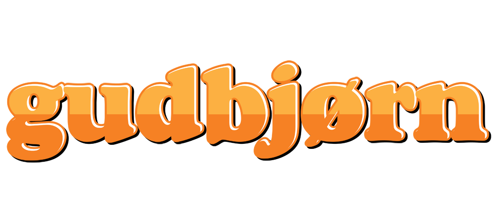 Gudbjørn orange logo