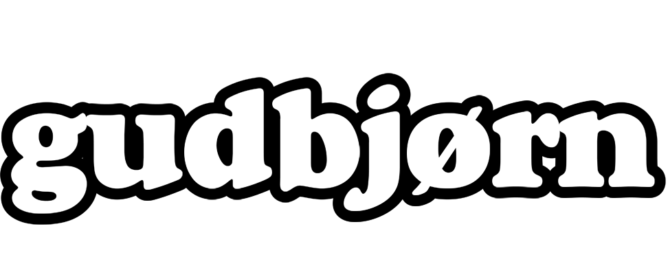 Gudbjørn panda logo