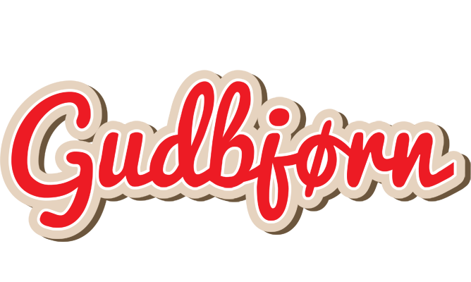 Gudbjørn chocolate logo