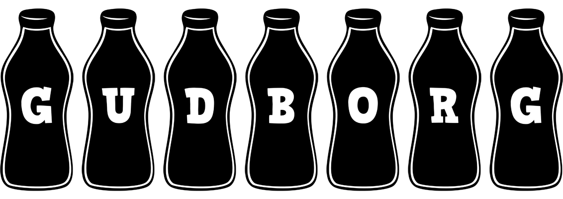 Gudborg bottle logo